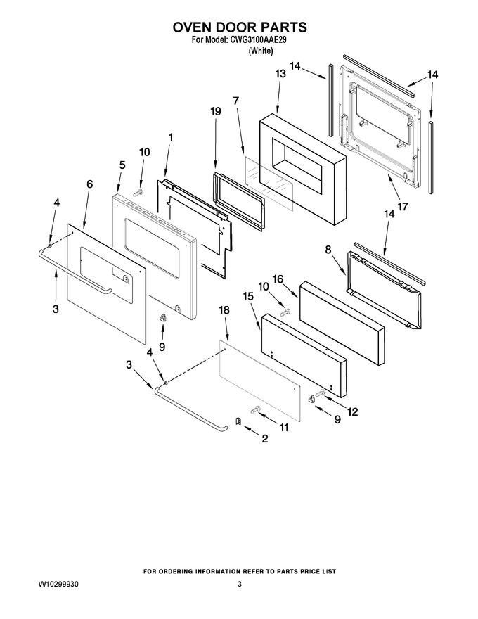 Diagram for CWG3100AAE29