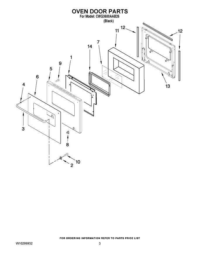 Diagram for CWG3600AAB26
