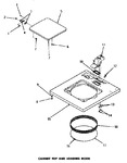 Diagram for 10 - Cabinet Top & Loading Door