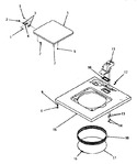 Diagram for 06 - Cabinet Top And Loading Door
