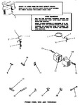 Diagram for 22 - Power Cord, Wire & Terminals