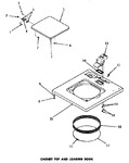 Diagram for 10 - Cabinet Top & Loading Door