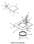 Diagram for 12 - Cabinet Top & Loading Door
