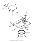 Diagram for 10 - Cabinet Top & Loading Door