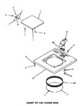 Diagram for 10 - Cabinet Top & Loading Door