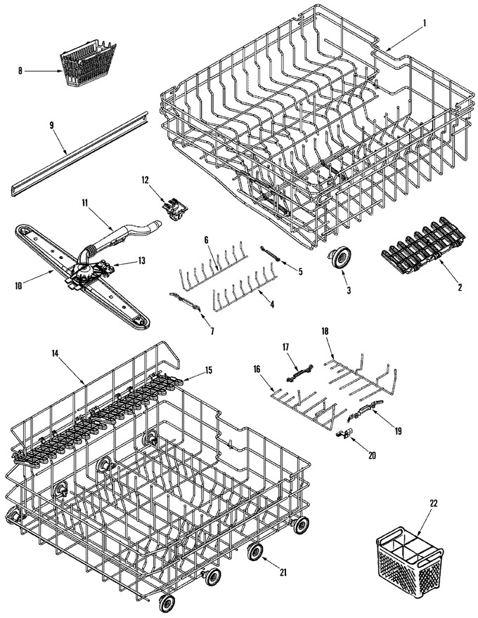 Diagram for DB3710DW