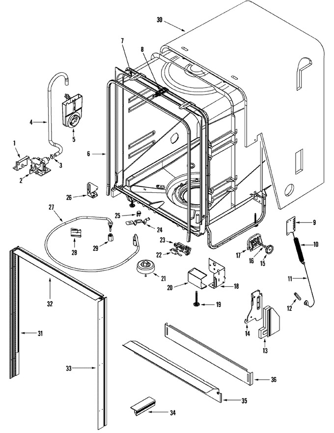 Diagram for MDB7650AWW