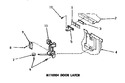 Diagram for 09 - M110204 Door Latch