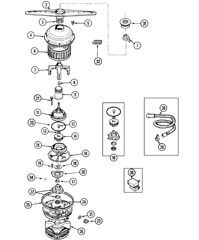 Diagram for DDW261RAB