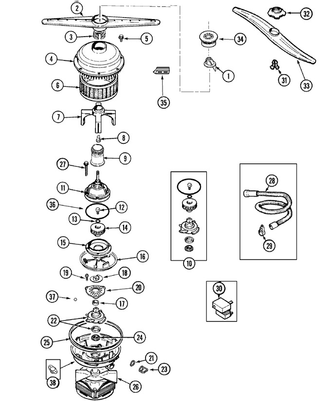 Diagram for PDB3600AWX