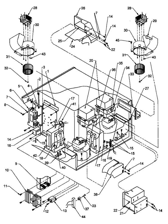 Diagram for U1200I (BOM: P1194301M)
