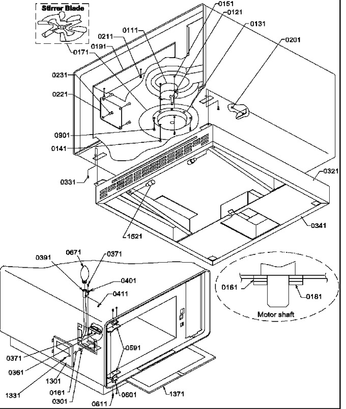 Diagram for DE1200I (BOM: P1300501M)