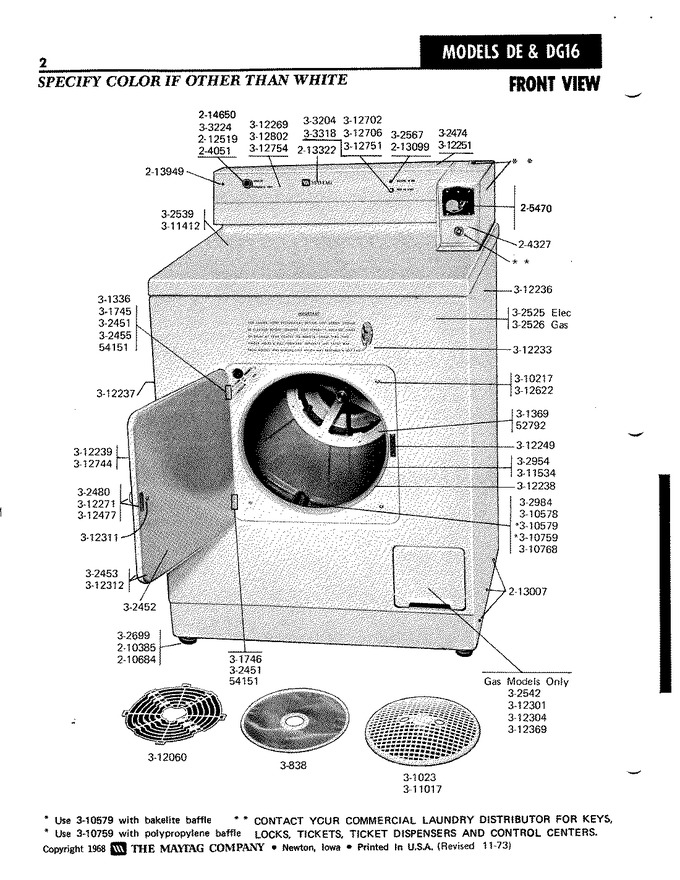 Diagram for DE16CM