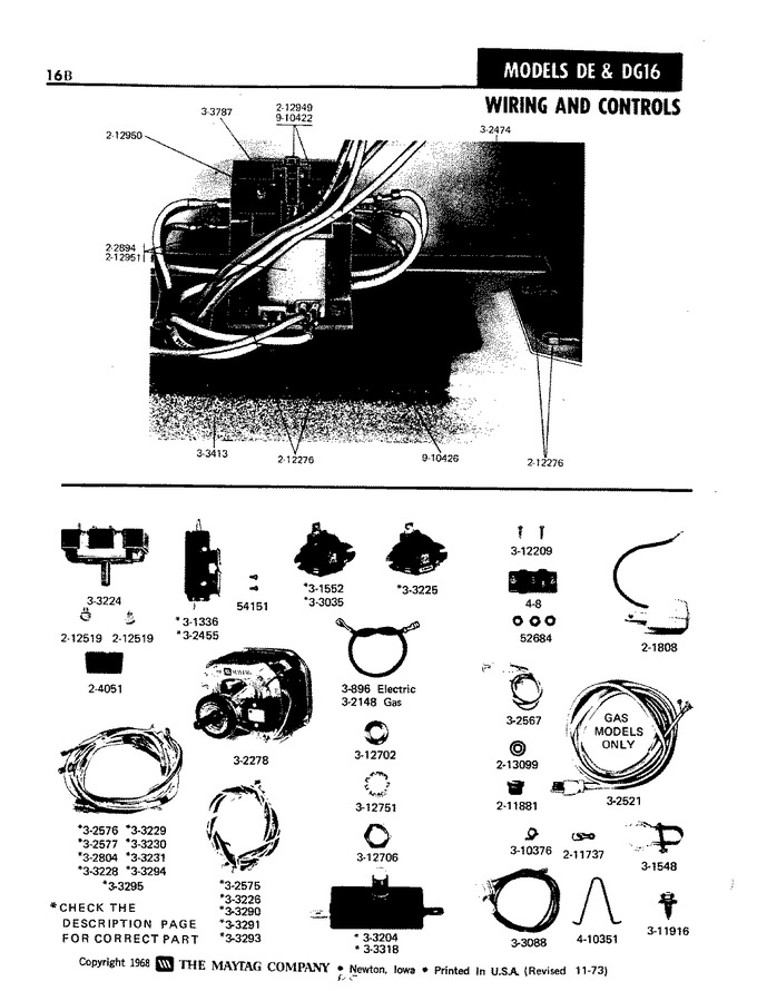 Diagram for DE16CM
