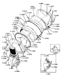 Diagram for 05 - Lint Screen, Tumbler (front & Back)