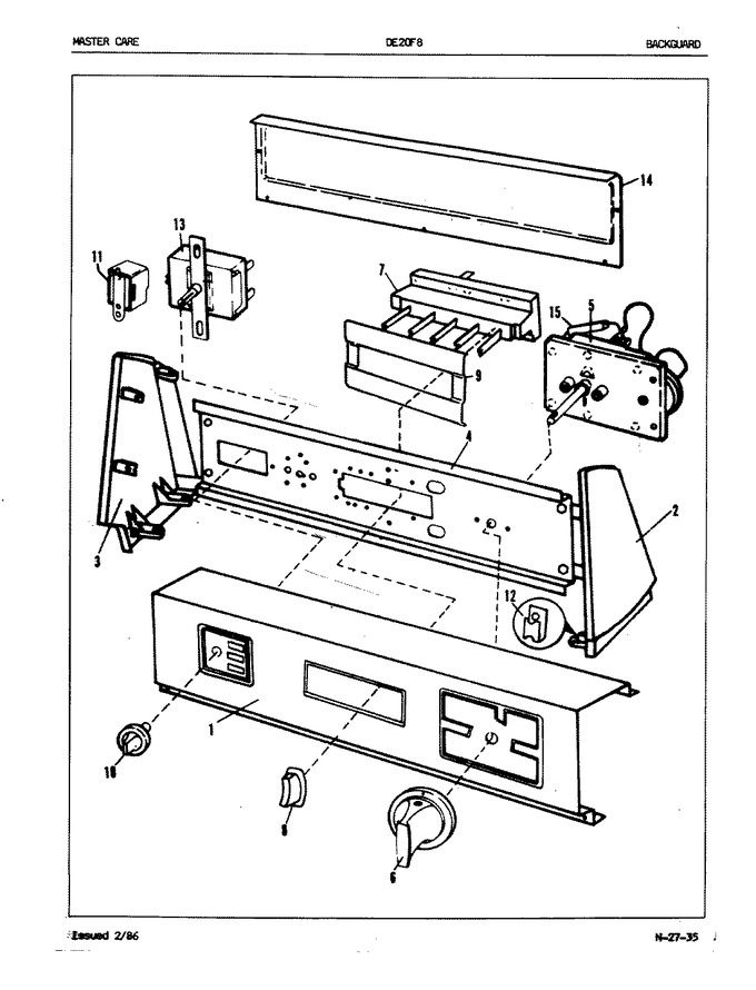 Diagram for DE20F8AM