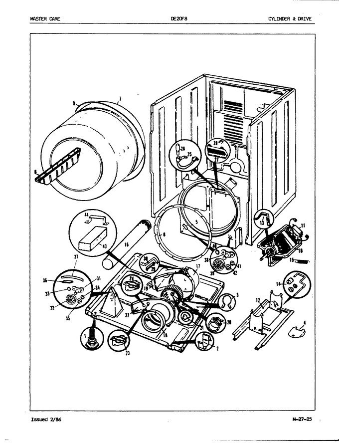 Diagram for DE20F8AM