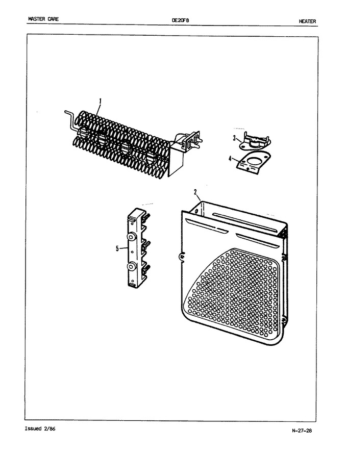 Diagram for DE20F8AM