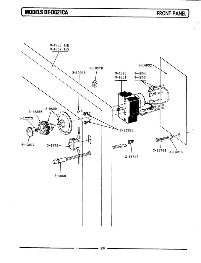 Diagram for DE21CA