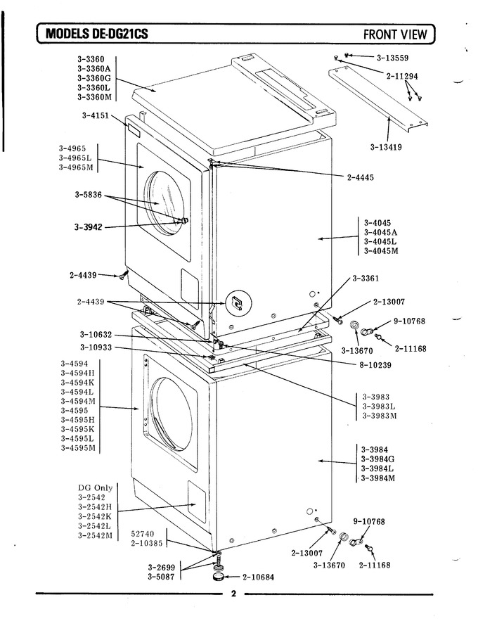 Diagram for DE21CT