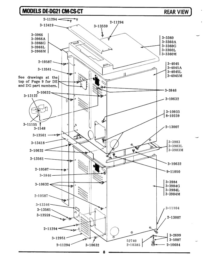 Diagram for DE21CT