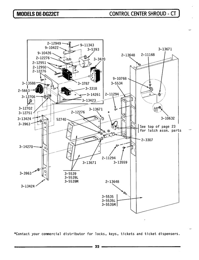 Diagram for LDG22CT