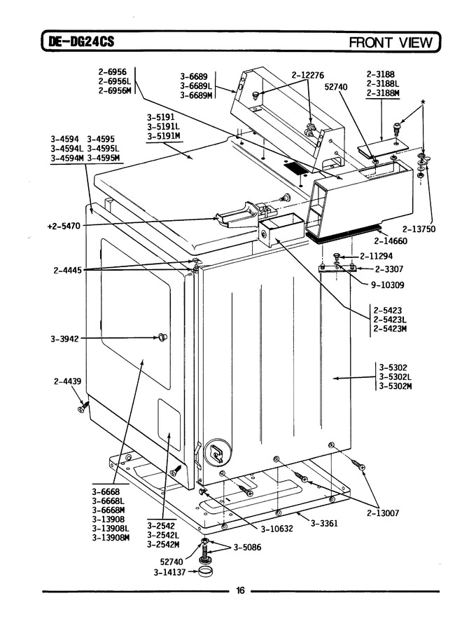Diagram for GDG24CM
