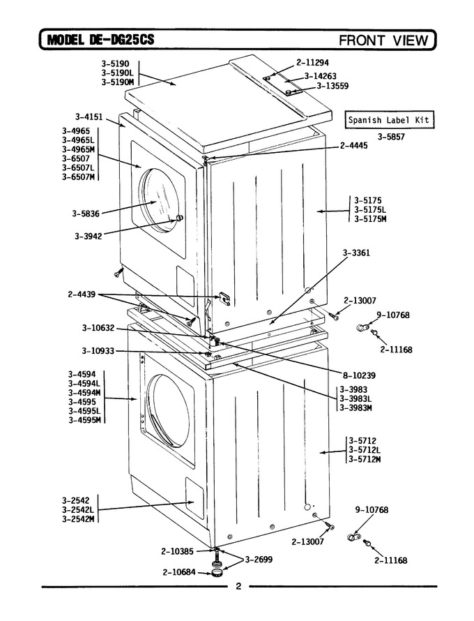Diagram for LDE25CS
