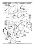 Diagram for 06 - Front Panel & Door Assembly
