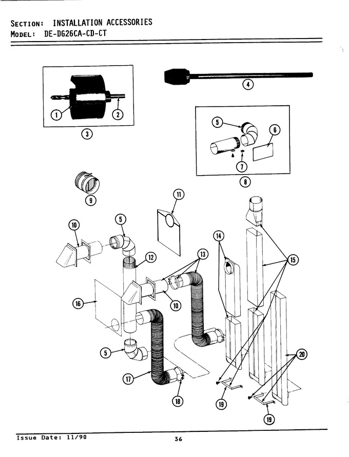 Diagram for GDE26CT