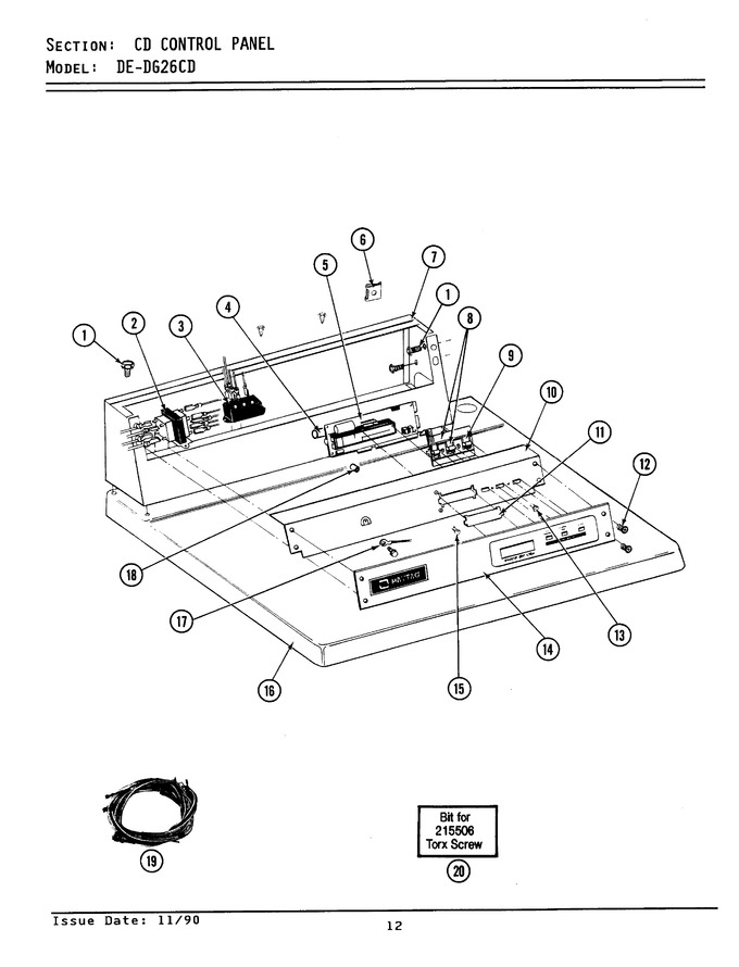 Diagram for LDE26CD