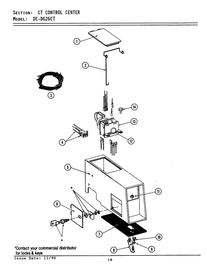 Diagram for GDE26CT