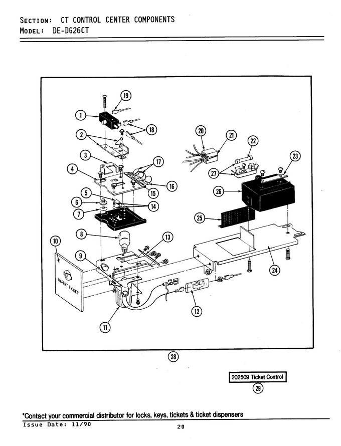 Diagram for GDE26CT