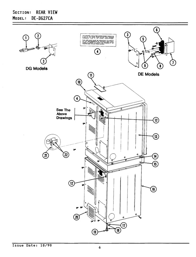 Diagram for GDE27CA
