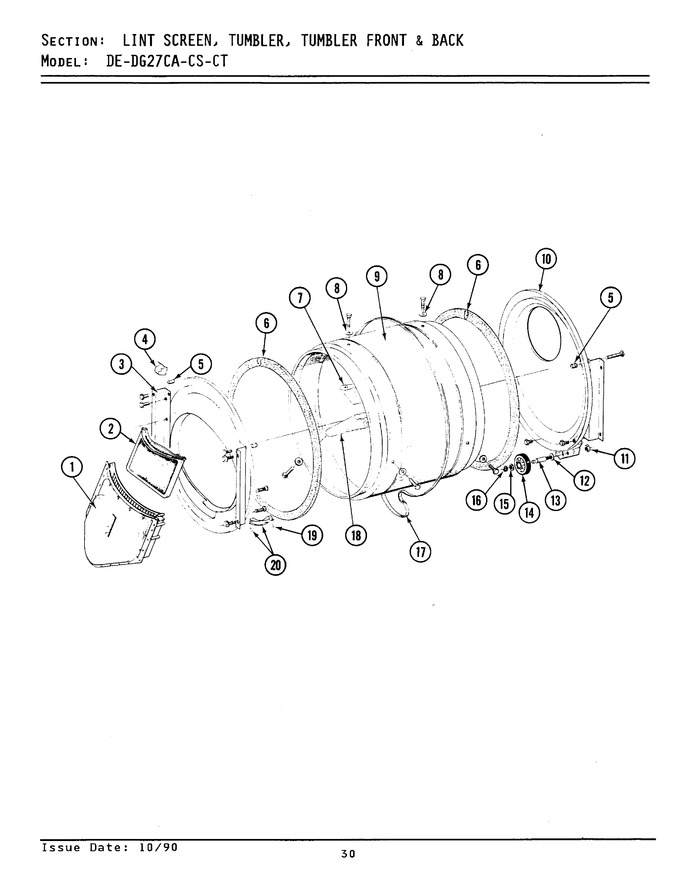 Diagram for LDE27CT