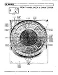 Diagram for 04 - Front Panel, Door & Drum Cover