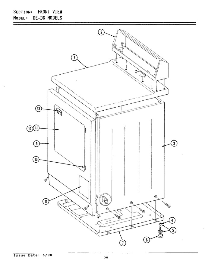 Diagram for DG7500