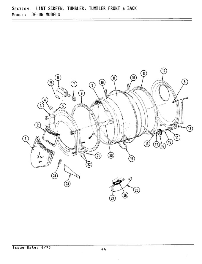 Diagram for GDE8600