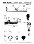 Diagram for 04 - Control Panel & Components (ser 01)