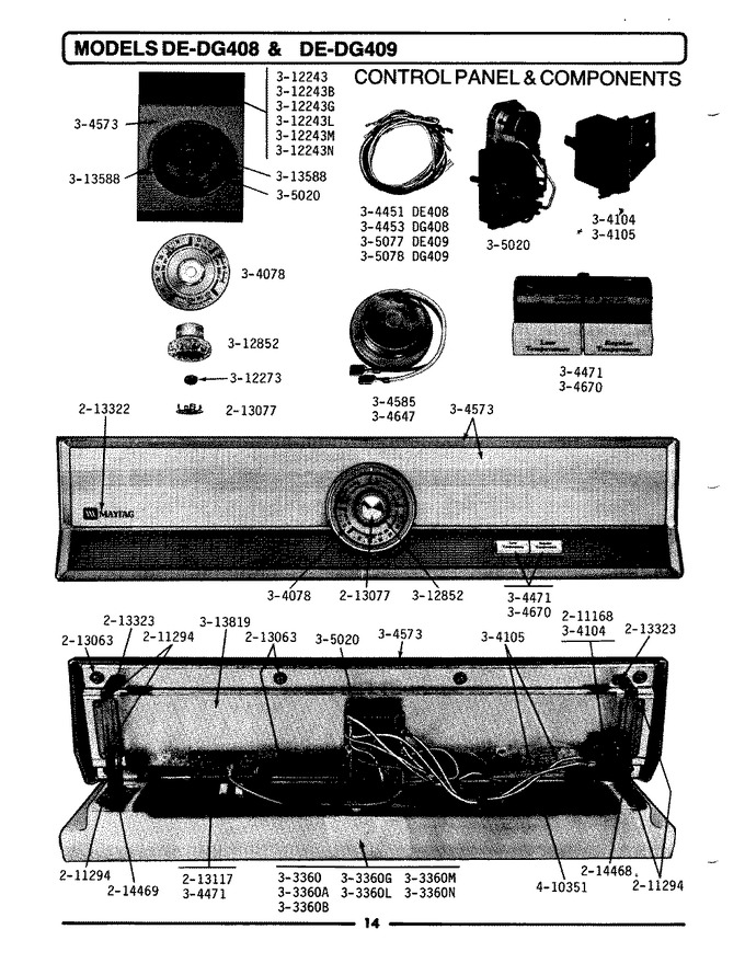 Diagram for DG408