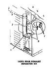 Diagram for 01 - 143p3 Rear Exhaust Deflector Kit
