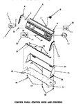 Diagram for 07 - Control Panel, Control Hood & Controls