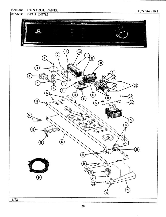 Diagram for DG712