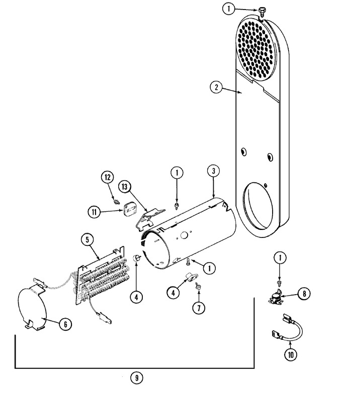 Diagram for DE7500