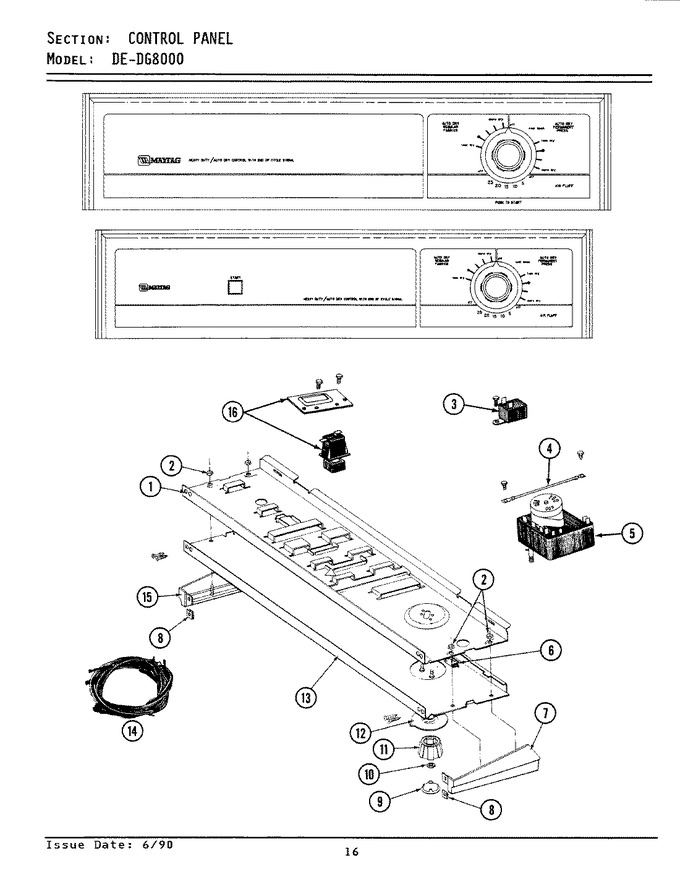 Diagram for DG8000