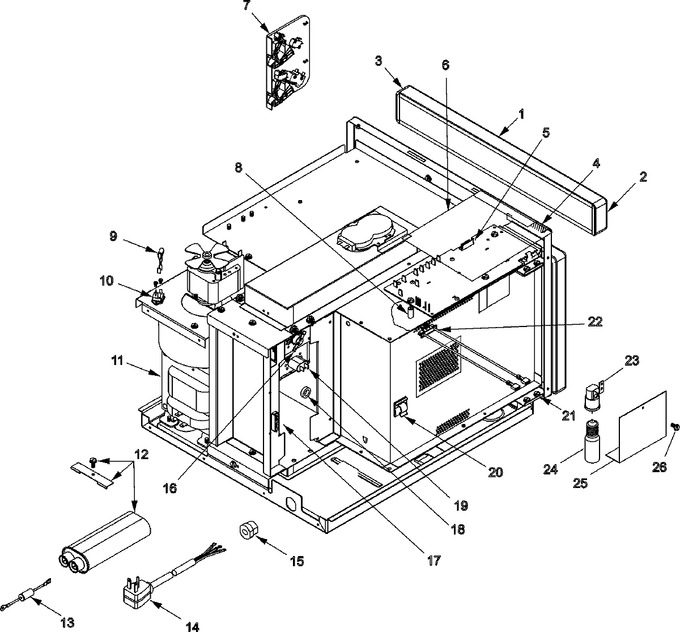 Diagram for HDC511 (BOM: P1330510M)