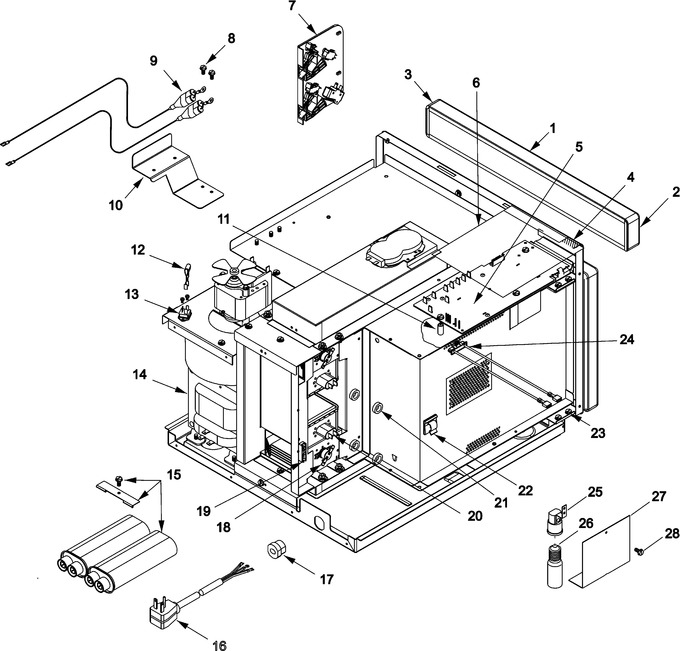 Diagram for DEC14E (BOM P1330516M)