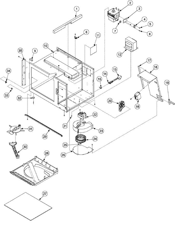 Diagram for RS511M (BOM: P1327801M)