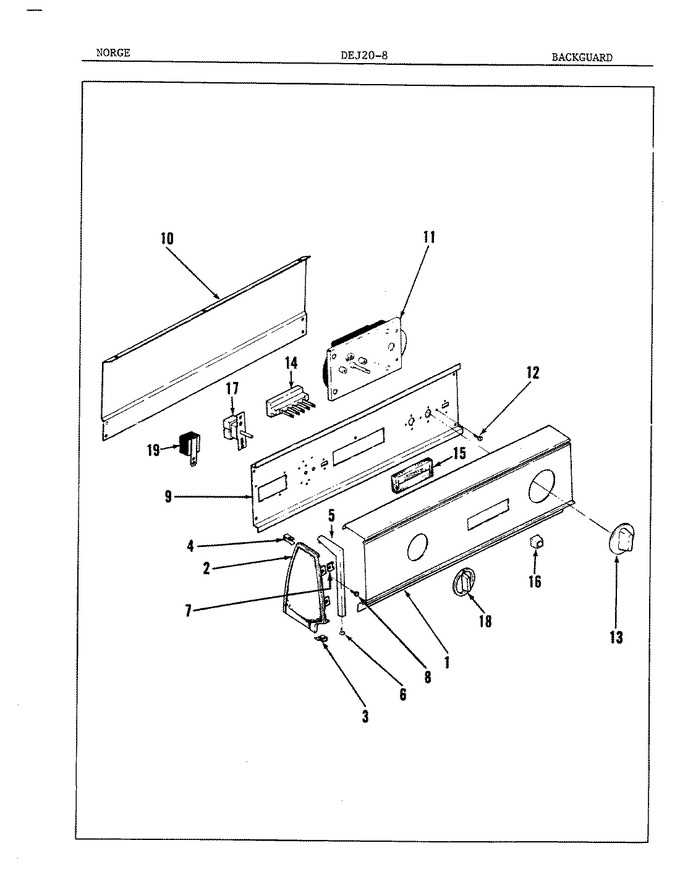 Diagram for DEJ208W