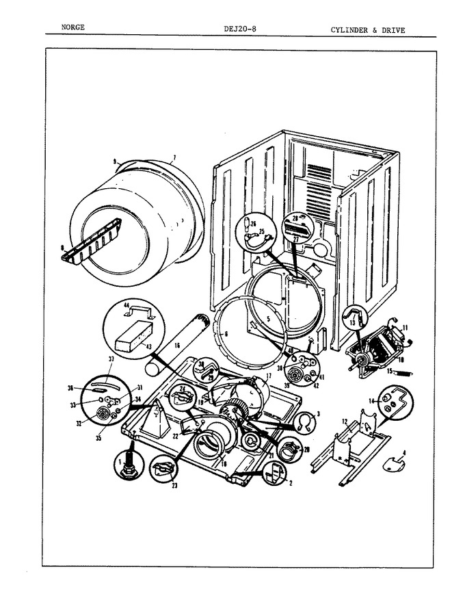 Diagram for DEJ208W